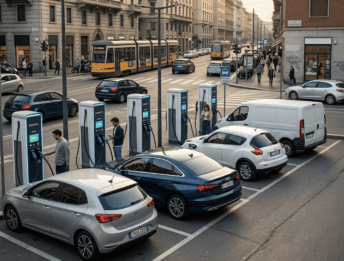 Auto elettrica boom e petrolio KO in Italia: sogni green di Motus-E