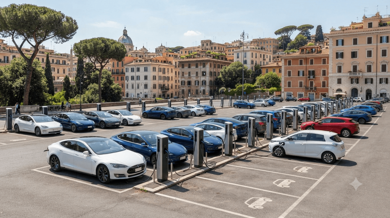 Auto elettriche in Italia, obiettivo 4,2 milioni nel 2030 un miraggio?