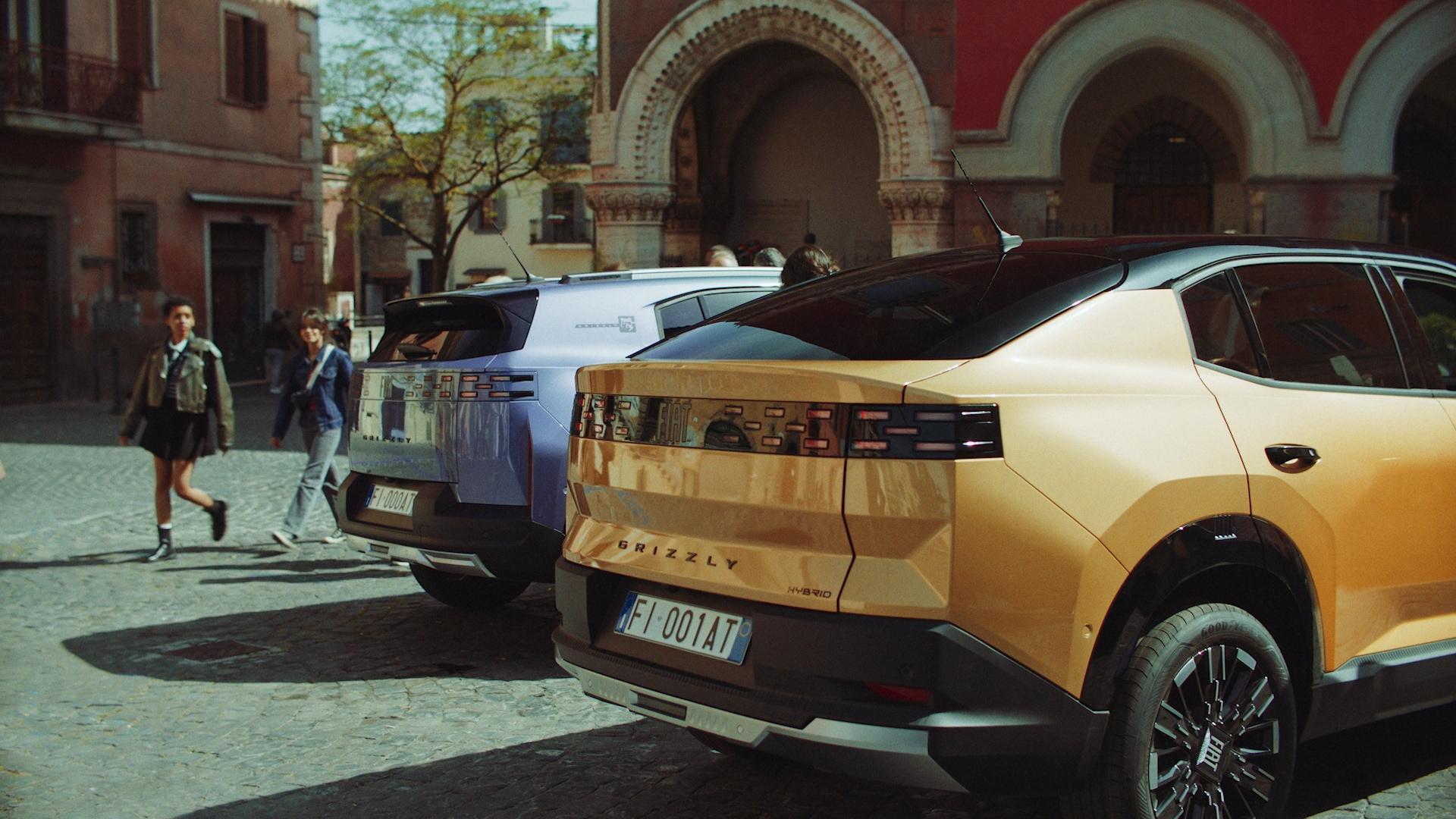 Fiat Grizzly e Grizzly Fastback posteriore