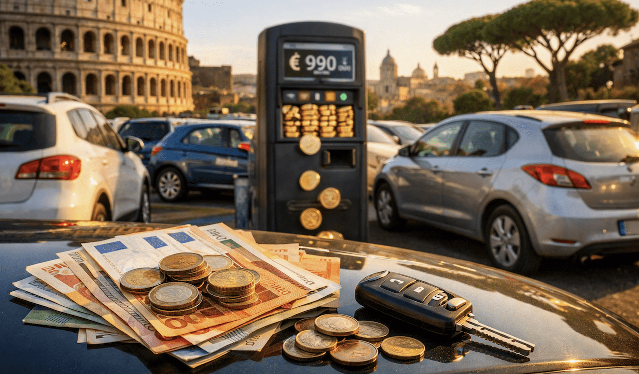 Parcheggi di scambio comunali Roma addio sosta gratuita notturna