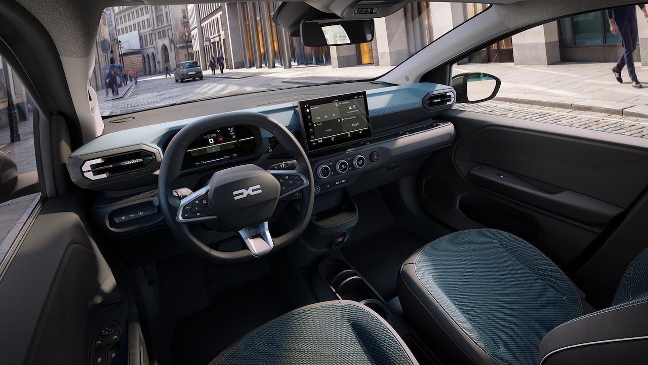 Dacia Spring 2027 dentro