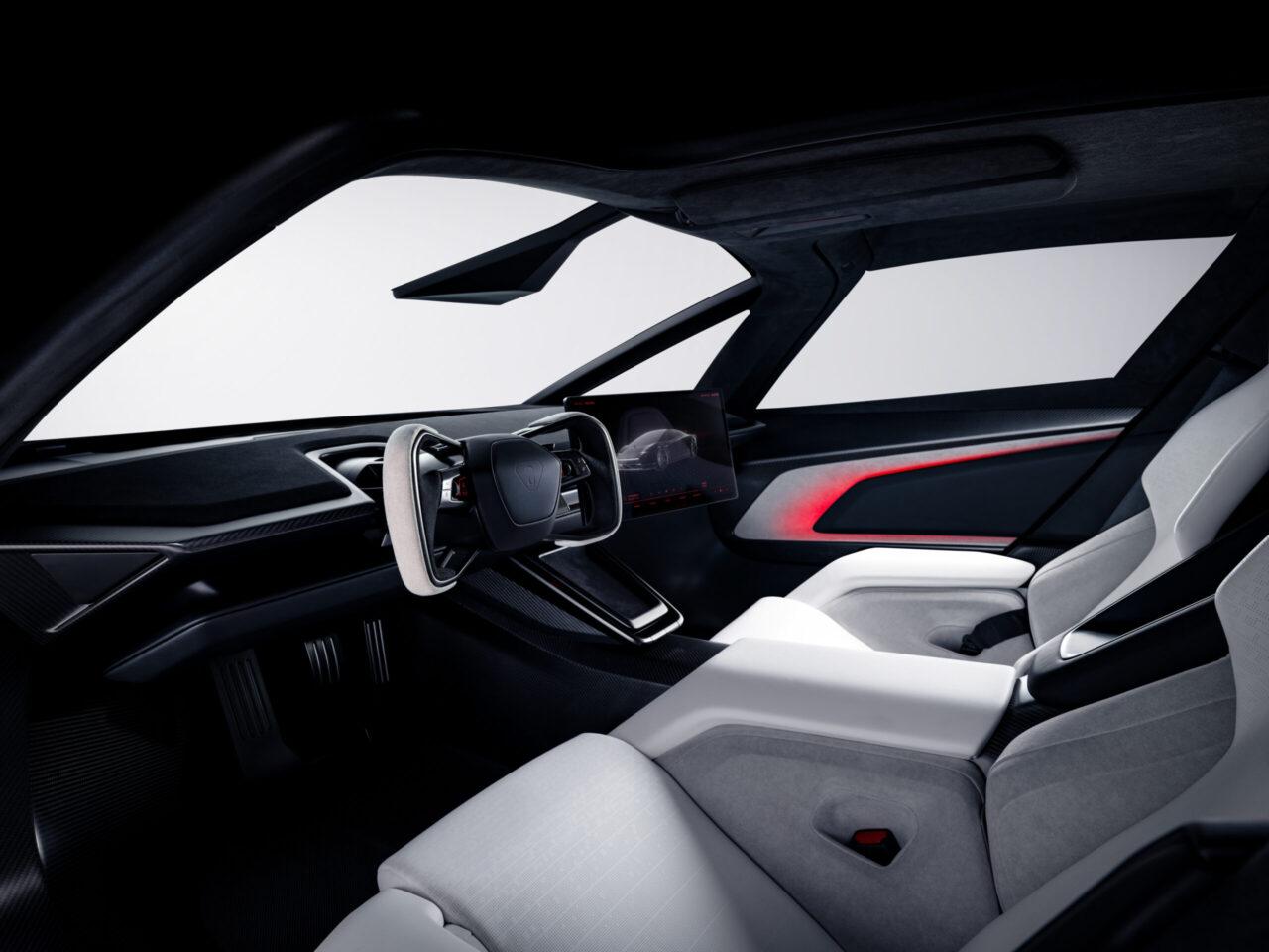 Tesla Roadster interno