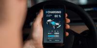 livello carica auto elettrica su app