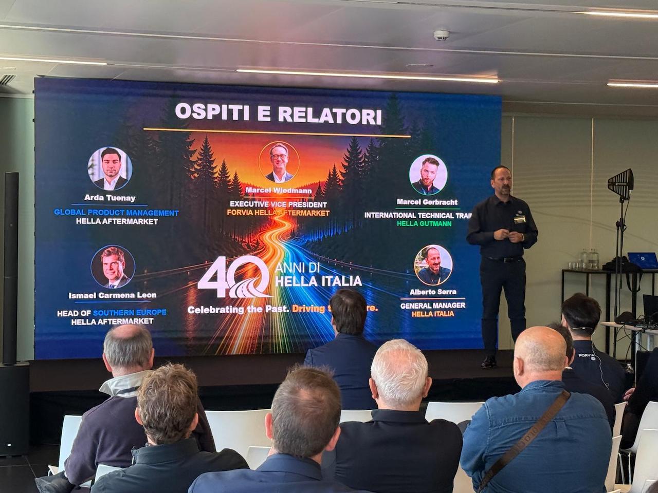 ospiti e relatori 40 anni hella italia